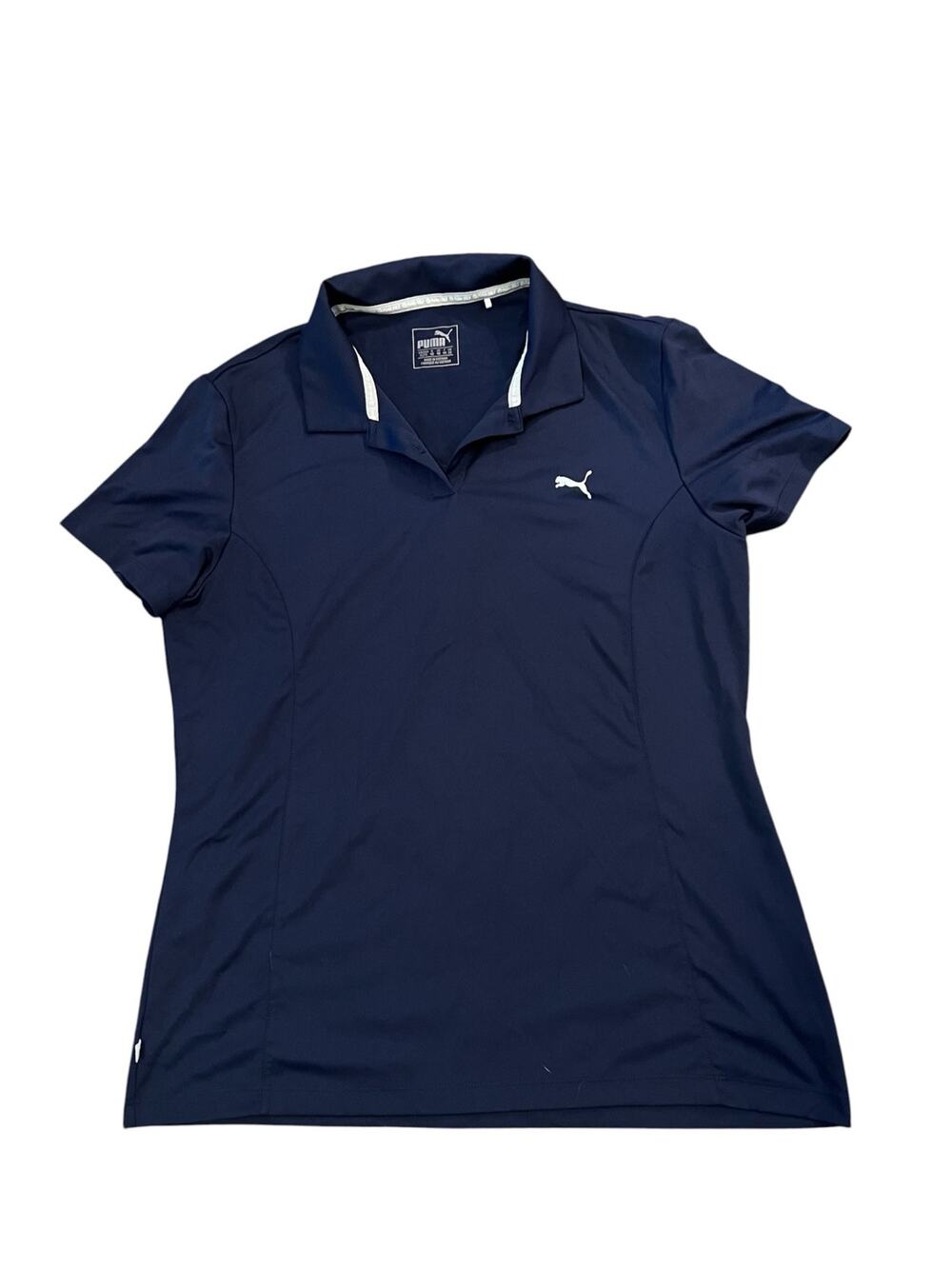 PUMA Women's Essential Navy Blue Golf Polo Size XL